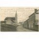 carte postale ancienne 89 CHAMPVALLON. Eglise et Ecoles 1903