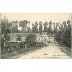 carte postale ancienne 89 CHEVANNES. Ancien Château de Baulches