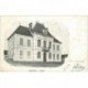 carte postale ancienne 89 CHICHEE. La Mairie personnage au balcon 1903