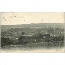 carte postale ancienne 89 CHICHERY. Le Village 1916