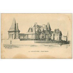 carte postale ancienne 14 LION-SUR-MER. Chalet Gravier vers 1900