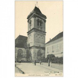 carte postale ancienne 89 CRAVANT. L'Eglise