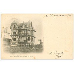 carte postale ancienne 14 LION-SUR-MER. Chalet La Neva 1902