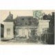 carte postale ancienne 89 FLEURY. Château des hérauts 1906 animation à l'Entrée