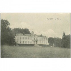 carte postale ancienne 89 FLOGNY LA CHAPELLE. Le Château