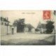 carte postale ancienne 89 HERY. Ecoles et Eglise 1907