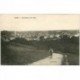 carte postale ancienne 89 IRANCY. Promeneur sur le Chemin menant à la Ville 1931