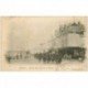 carte postale ancienne 89 JOIGNY. Défilé du I° Dragons Quai de Paris 1903