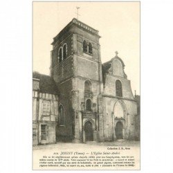 carte postale ancienne 89 JOIGNY. Eglise Saint André