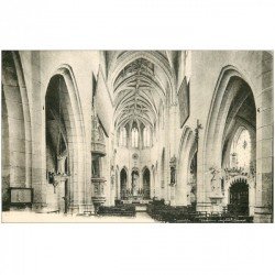 carte postale ancienne 89 JOIGNY. Eglise Saint Thibault Autel et Chaire