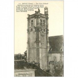 carte postale ancienne 89 JOIGNY. Eglise Saint Thibault Tour