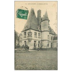 carte postale ancienne 14 LION-SUR-MER. Château Est 1910
