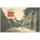 carte postale ancienne 89 JOIGNY. Rue de la Grosse Tombe et Château 1908 avec Livreur Boulanger