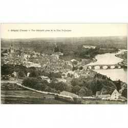 carte postale ancienne 89 JOIGNY. Vue de la Côte Saint Jacques