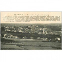 carte postale ancienne 89 JOIGNY. Vue de la Route Neuve