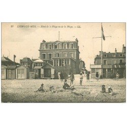 carte postale ancienne 14 LION-SUR-MER. Hôtel de la Plage