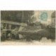 carte postale ancienne 89 LAROCHE. La Passerelle et la Poste 1904
