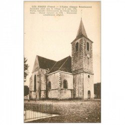 carte postale ancienne 89 LES SIEGES. L'Eglise