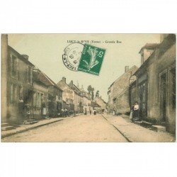 89 LUCY-LE-BOIS. Grande Rue 1912 animée