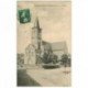 carte postale ancienne 89 QUARRE LES TOMBES. L'Eglise 1908