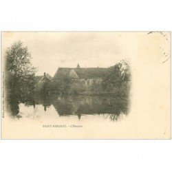 carte postale ancienne 89 SAINT FARGEAU. L'Hospice vers 1900