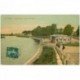 89 SENS. Bords de l'Yonne et Port. Carte de luxe 1908