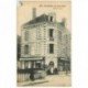 carte postale ancienne 89 SENS. Hôtel Café Restaurant des Deux Ponts. Rond troué de classeur coin gauche supérieur...