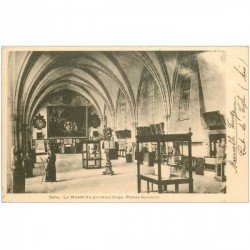 carte postale ancienne 89 SENS. Musée Palais Synodal 1902