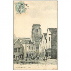 89 TONNERRE. Place du Pilori en 1828 devenue Place du Centre 1906