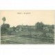 carte postale ancienne 89 TOUCY. Vue sur la Ville du Chemin de Fer