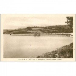 carte postale ancienne 89 TRAYAUX DE LA CURE. Barrage du Crescent