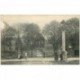 carte postale ancienne 89 VAULUISANT. Croix de Pierre et Porte Ancienne Abbaye