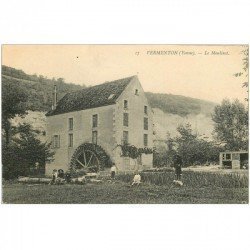 carte postale ancienne 89 VERMENTON. Le Moulinot 1913