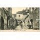 carte postale ancienne 89 VEZELAY. Attelage âne dans une Rue