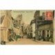 89 VILLENEUVE-SUR-YONNE. Rue du Pont. Superbe carte toilée vers 1909