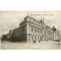 carte postale ancienne 90 BELFORT. Le Palais de Justice vers 1919