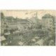 carte postale ancienne 90 BELFORT. Place de la Bascule vers 1903. Manque petit bout coin droit...