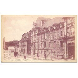 carte postale ancienne 14 LISIEUX. Hôtel des Postes et Télégraphes avec vespasiennes