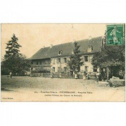 carte postale ancienne 90 FOUSSEMAGNE. Propriété Feltin ancien Château des Comtes de Reinach 1909