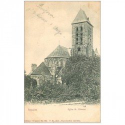 carte postale ancienne 91 ARPAJON. Eglise Saint-Clément 1906