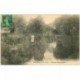 carte postale ancienne 91 BALLANCOURT SUR ESSONNE. Rameur sur Marais Chantereau 1911
