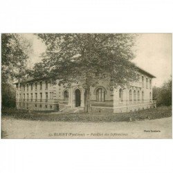 carte postale ancienne 91 BLIGNY. Pavillon des Infirmières 1928