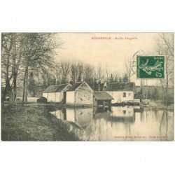 carte postale ancienne 91 BOIGNEVILLE. Moulin Argeville 1907