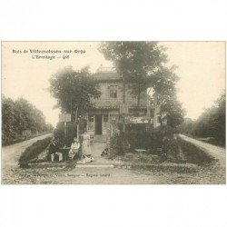 carte postale ancienne 91 BOIS DE VILLEMOISSON SUR ORGE. Café Buvette Restaurant l'Ermitage