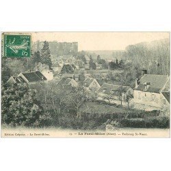 carte postale ancienne 02 LA FERTE-MILON. Faubourg Saint-Waast 1909