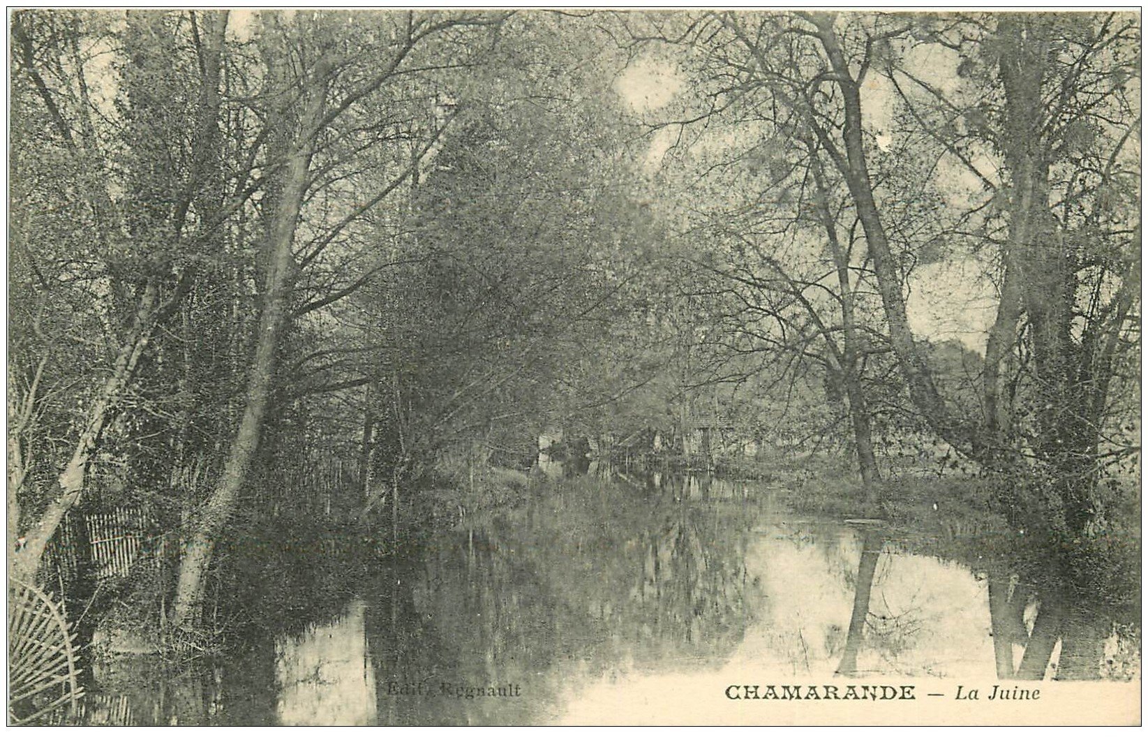carte postale ancienne 91 CHAMARANDE. La Juine