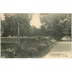 carte postale ancienne 91 CHAMARANDE. Les Scouts de France le Camp 1924