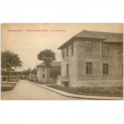 carte postale ancienne 91 CHAMPROSAY. Sanatorium Joffre. Les Pavillons 1935