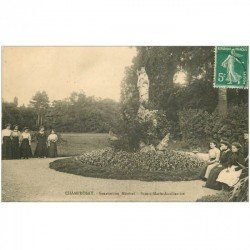 carte postale ancienne 91 CHAMPROSAY. Sanatorium Minoret Sainte Marie Auxilliaire (mini pli coin gauche)...