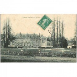carte postale ancienne 91 CHATEAU DE COURSON 1910